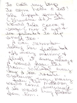 Letter from Pat Upton Smith to Opal Dehart